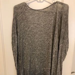 Free People Hacci Open Back Sweater